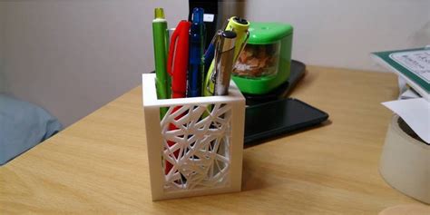 3d wolf metal pencil boxes|3d Printed Wolf Pencil Holder .